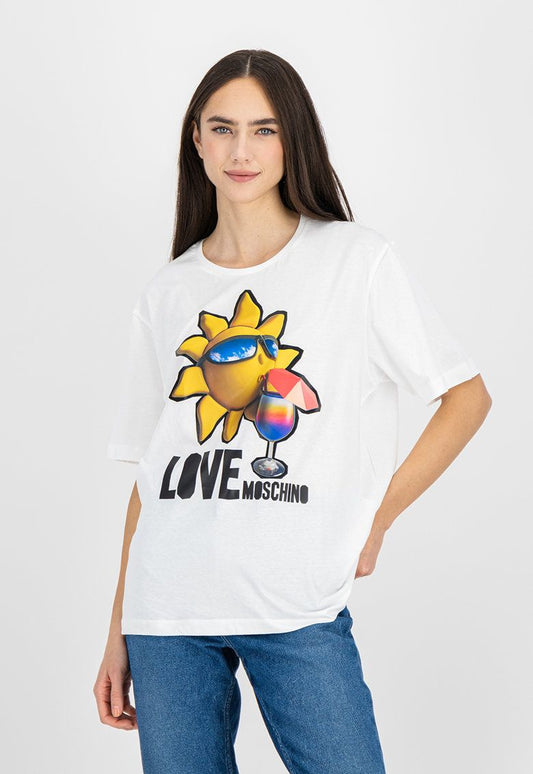 White Cotton Tops & T-Shirt