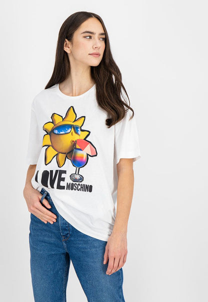White Cotton Tops & T-Shirt