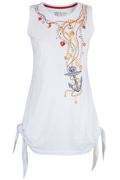 White Cotton Tops & T-Shirt