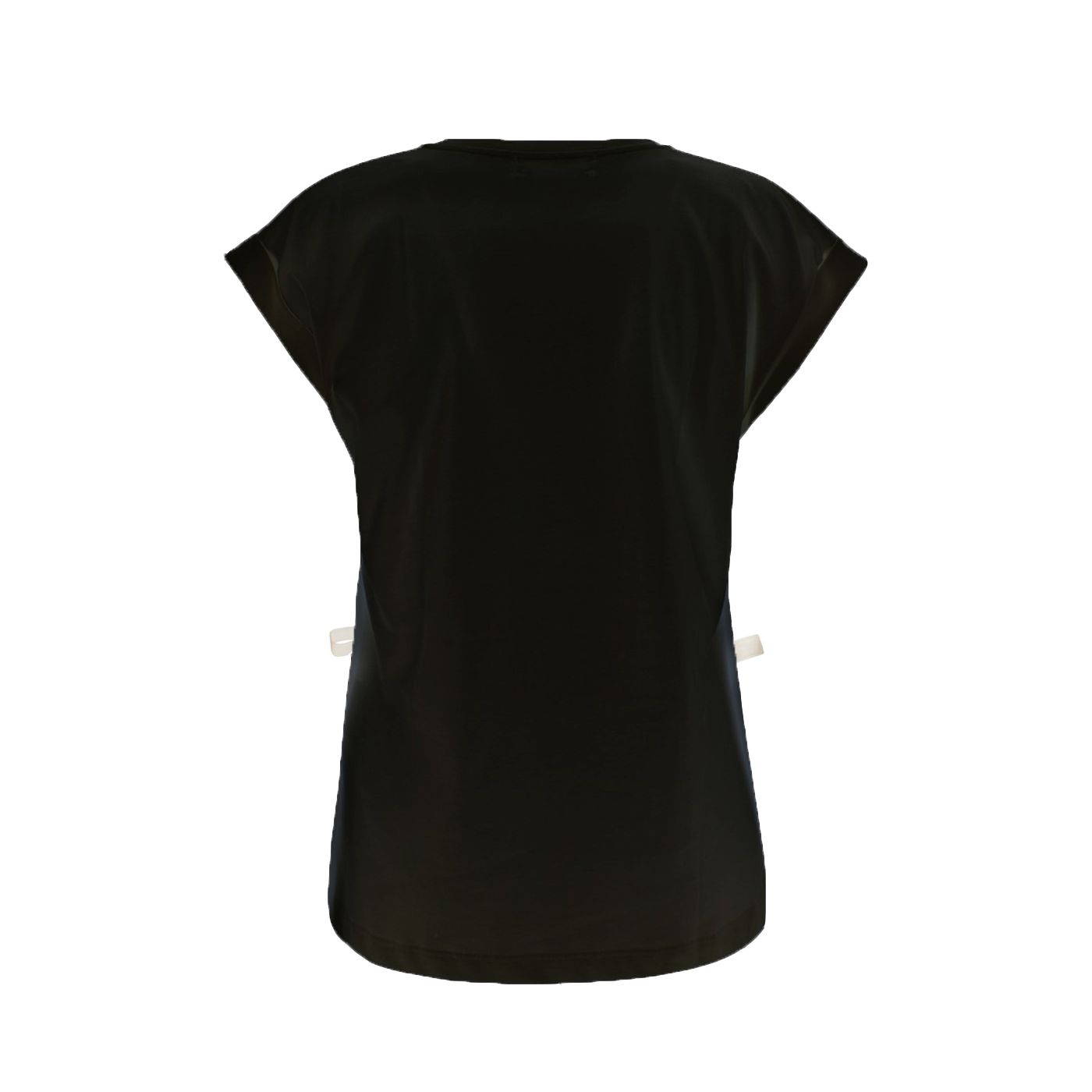 Black Cotton Tops & T-Shirt
