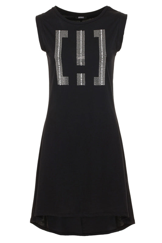 Black Cotton Tops & T-Shirt