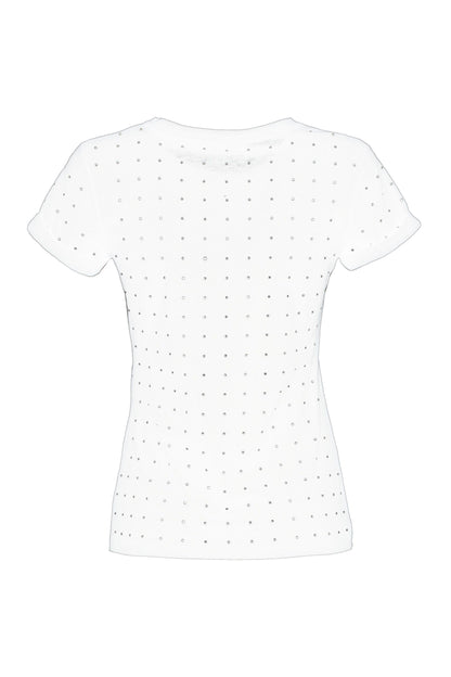 White Cotton Tops & T-Shirt