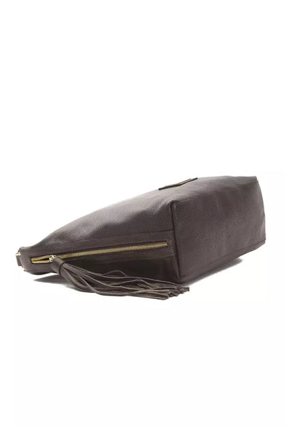 Brown Leather Shoulder Bag