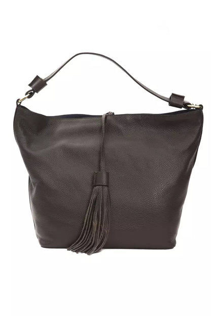 Brown Leather Shoulder Bag