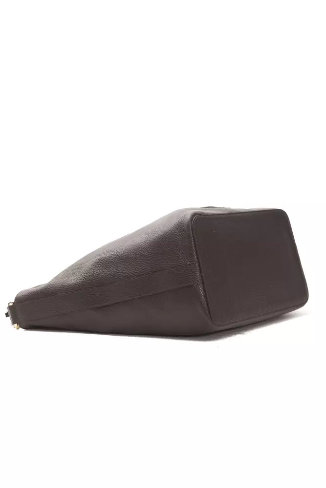 Brown Leather Shoulder Bag