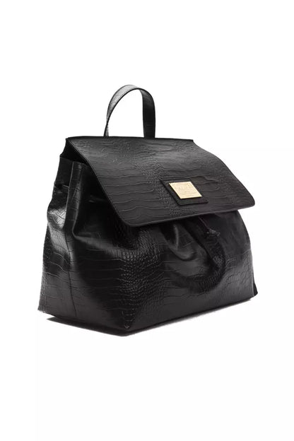 Black Leather Handbag