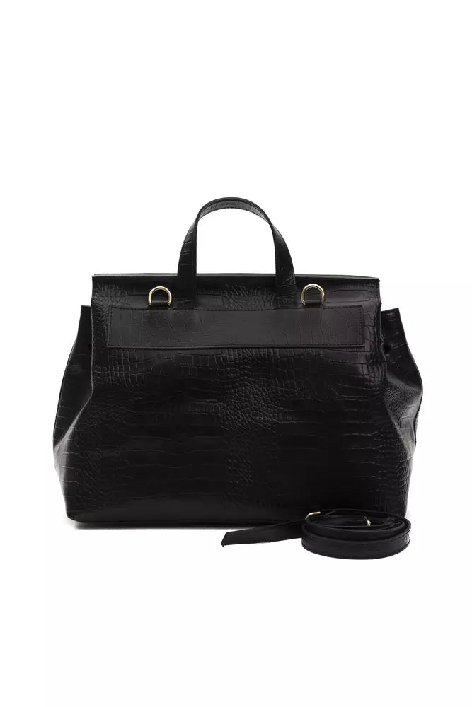 Black Leather Handbag