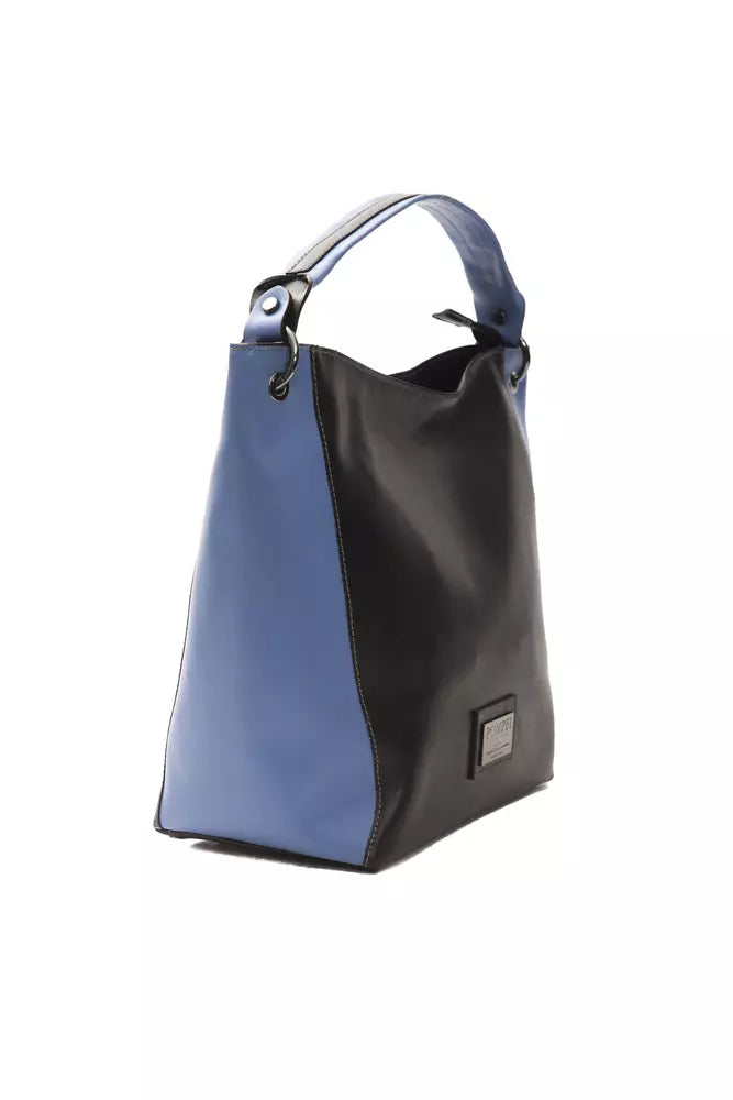 Black Leather Shoulder Bag