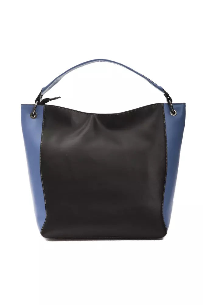Black Leather Shoulder Bag