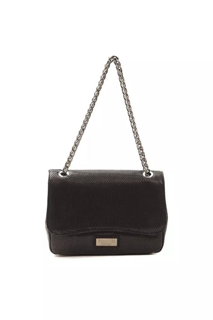 Black Leather Crossbody Bag