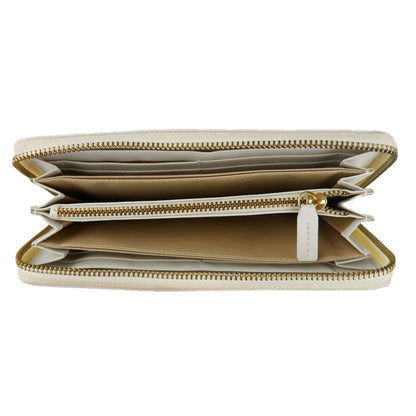 White Calfskin Wallet