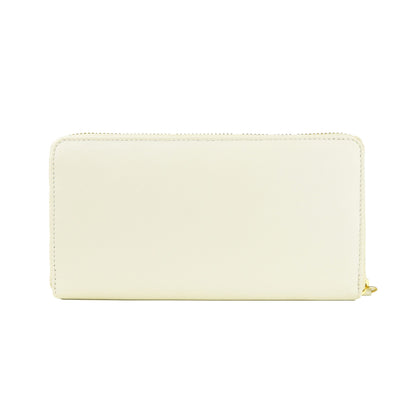 White Calfskin Wallet
