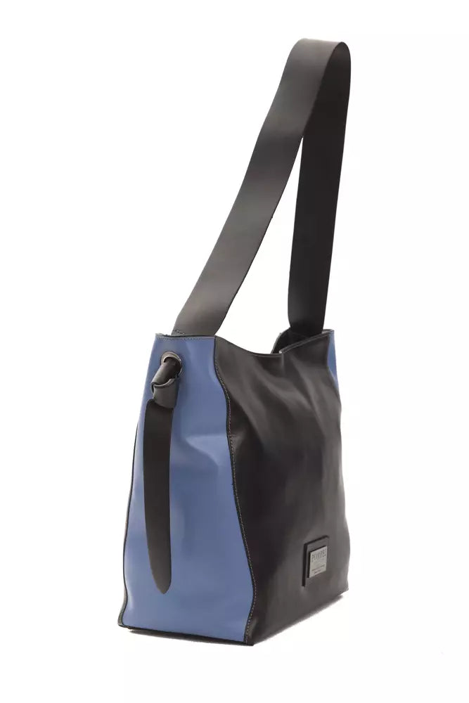 Black Leather Shoulder Bag
