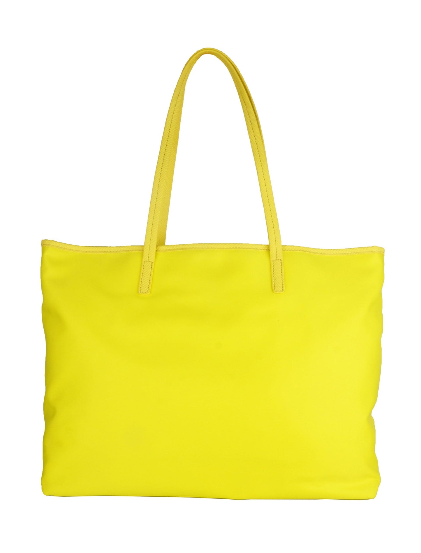Yellow Polyurethane Shoulder Bag