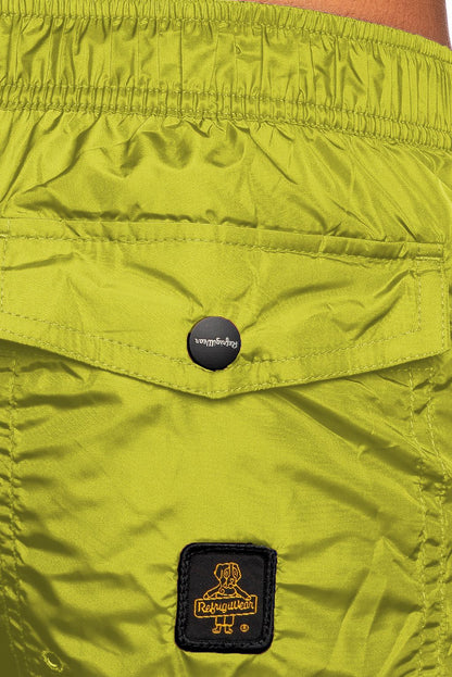 Yellow Nylon Swimwear