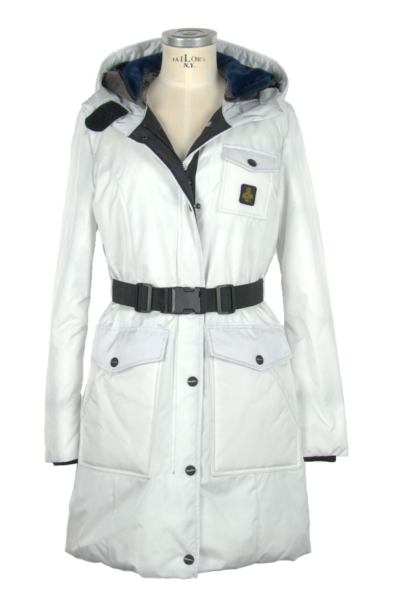 White Polyamide Jackets & Coat