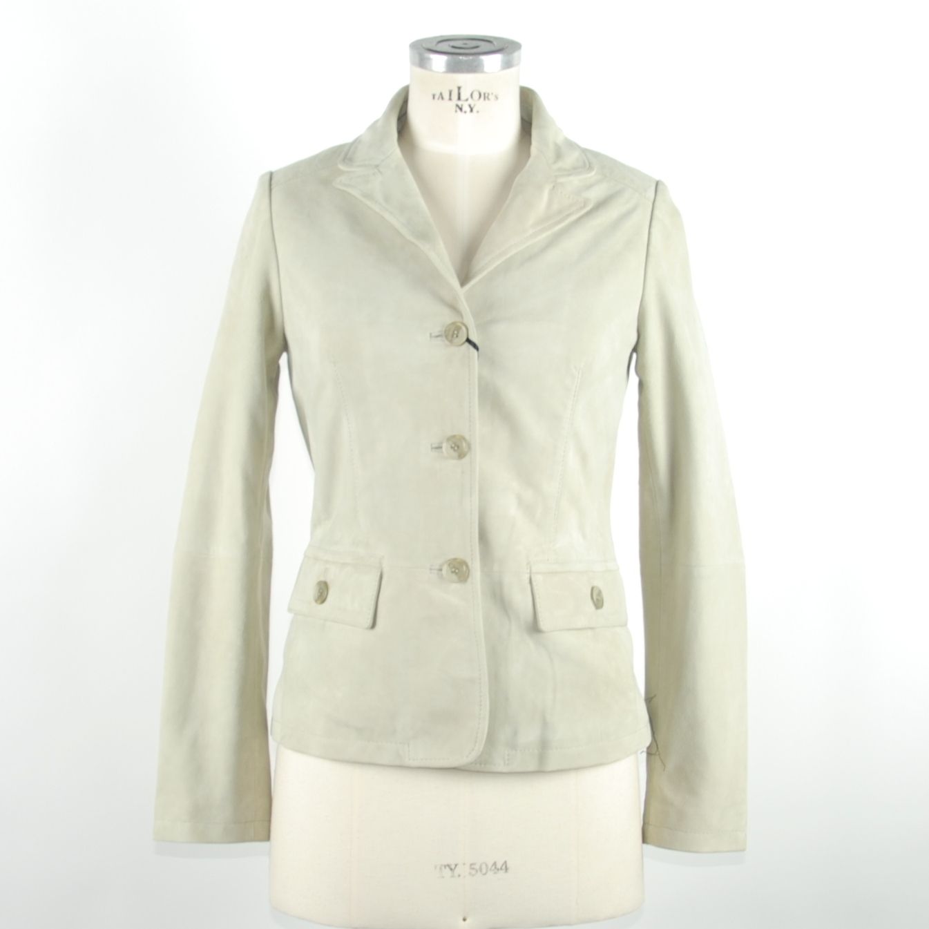 White Leather Jackets & Coat