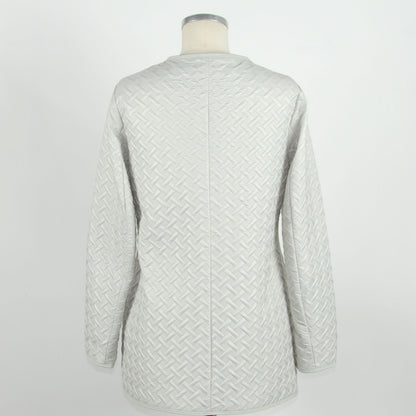 White Polyester Jackets & Coat