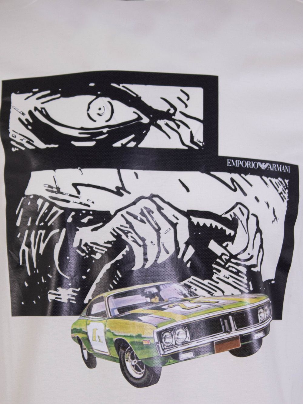 White Multicolor Printed T-Shirt