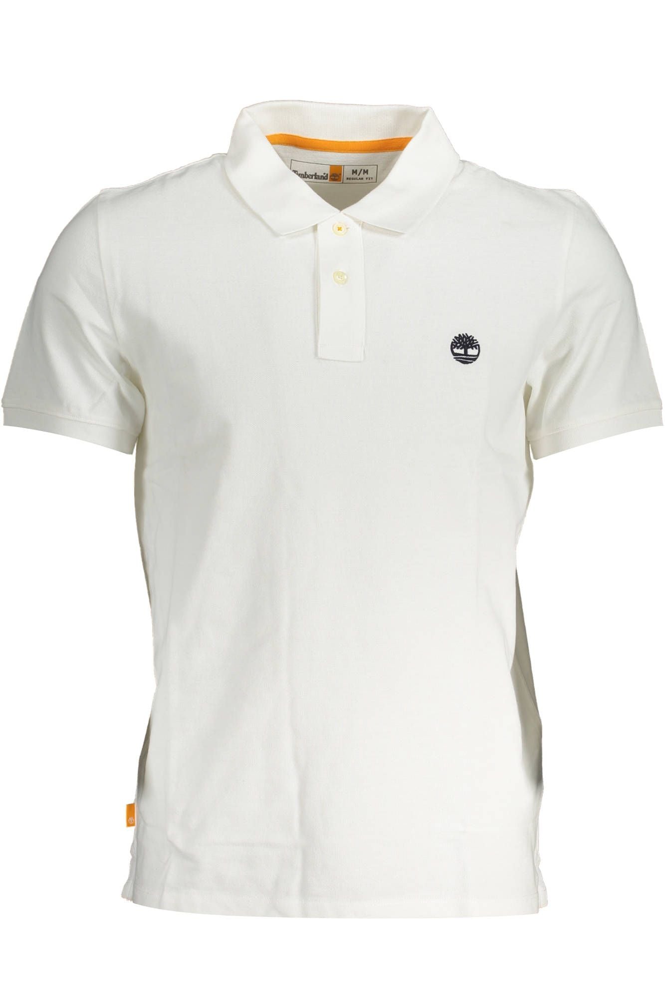 White Cotton Polo Shirt