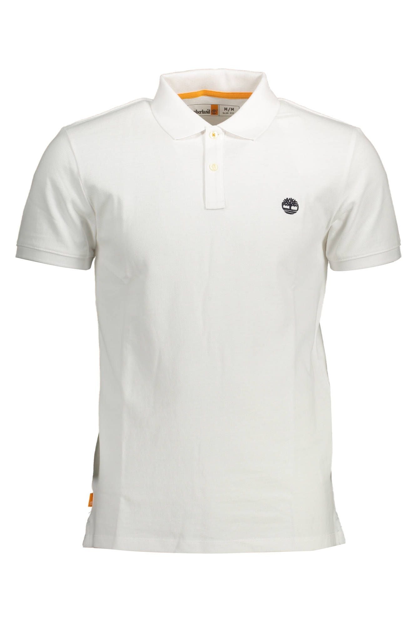 White Cotton Polo Shirt