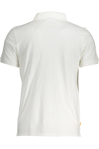 White Cotton Polo Shirt