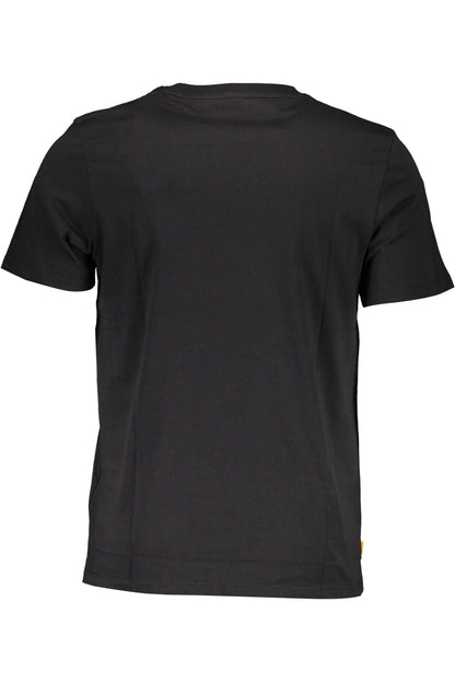 Black Cotton T-Shirt