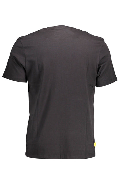 Black Cotton T-Shirt