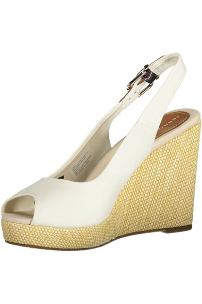 White Cotton Sandal