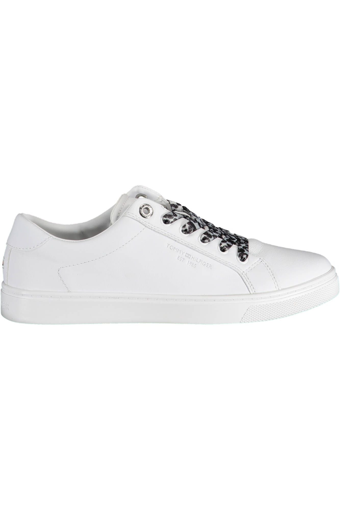 White Polyester Sneaker