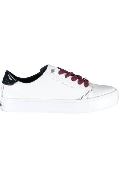 White Leather Sneaker
