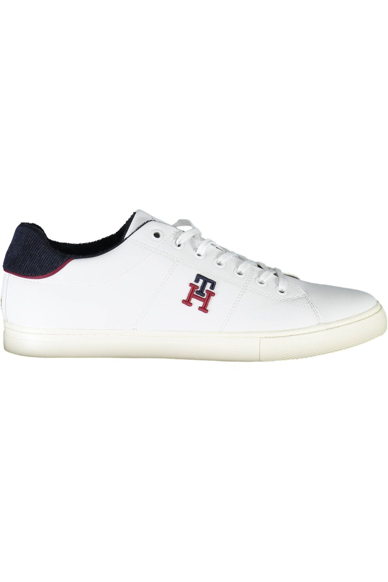 White Polyester Sneaker