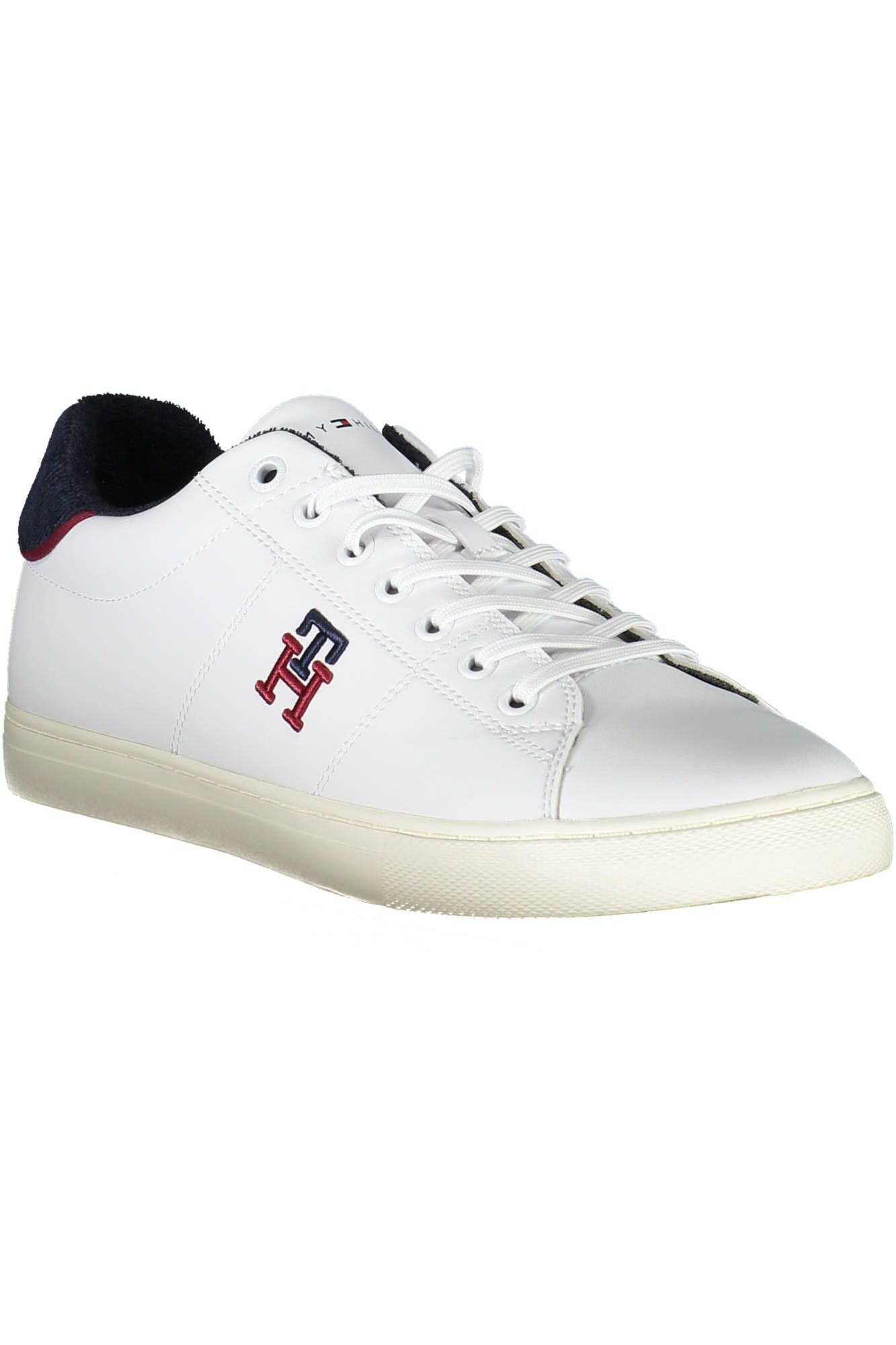 White Polyester Sneaker