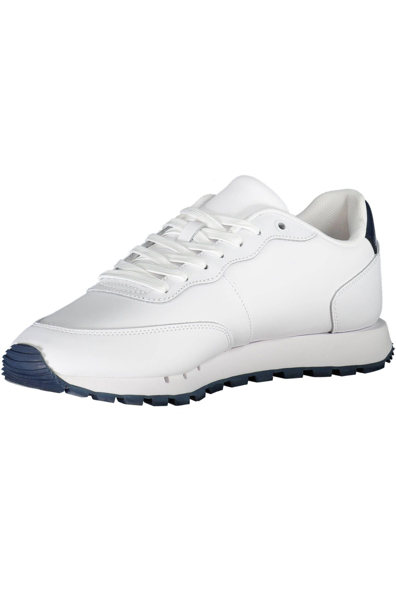 White Polyester Sneaker