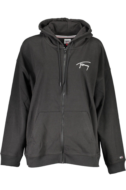 Black Cotton Sweater