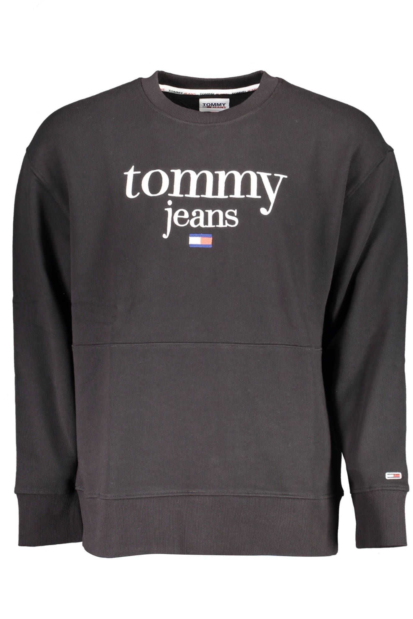 Black Cotton Sweater