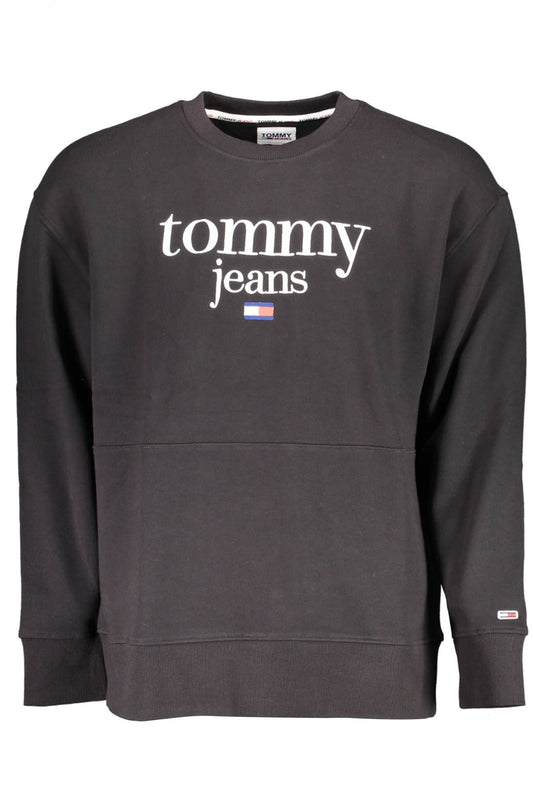 Black Cotton Sweater