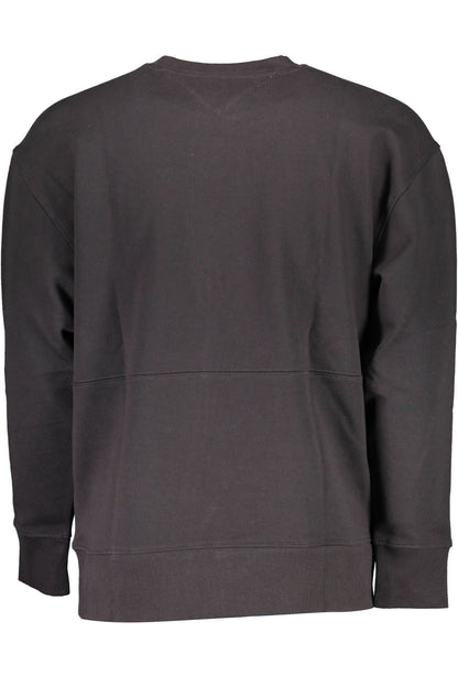 Black Cotton Sweater