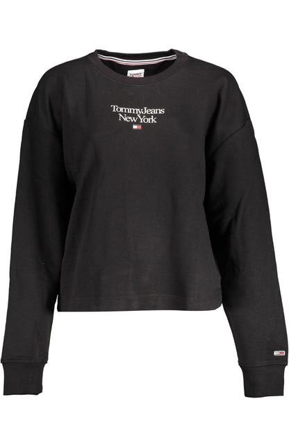 Black Cotton Sweater