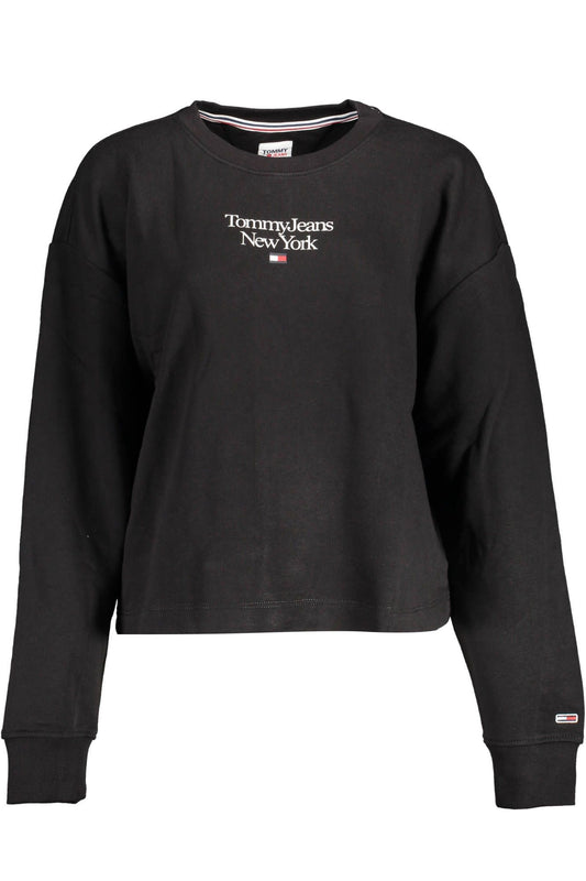 Black Cotton Sweater
