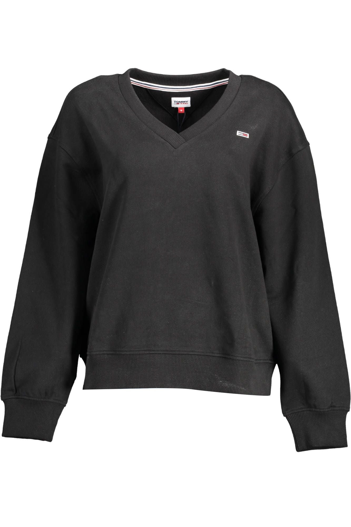 Black Cotton Sweater