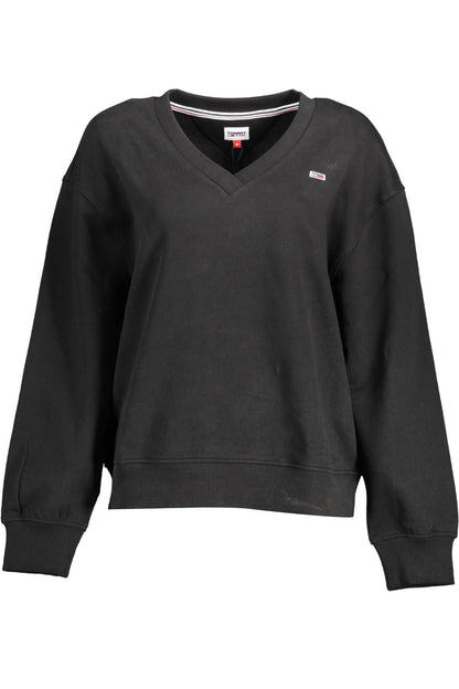 Black Cotton Sweater