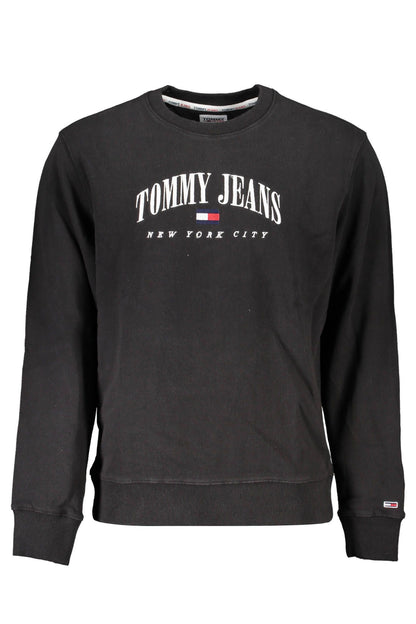 Black Cotton Sweater