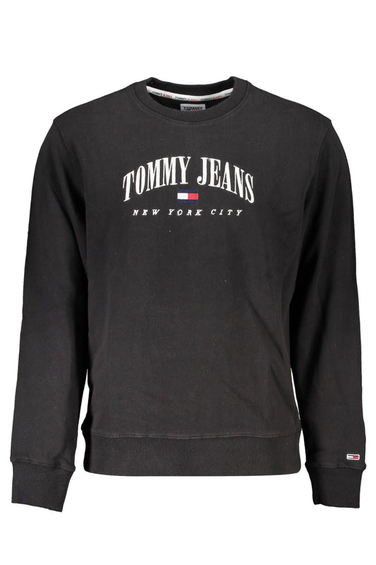 Black Cotton Sweater