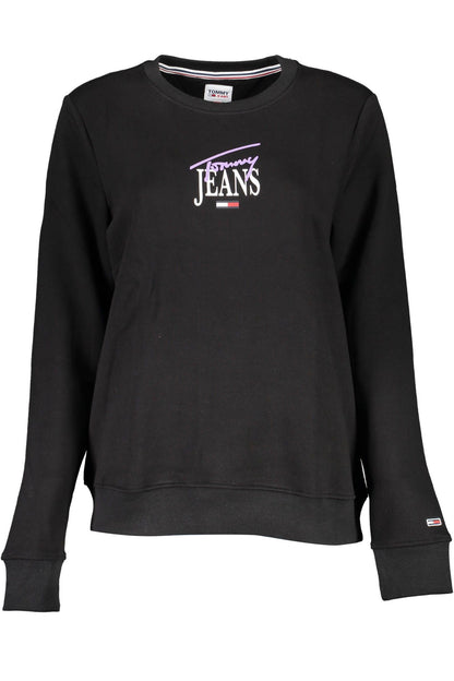Black Cotton Sweater