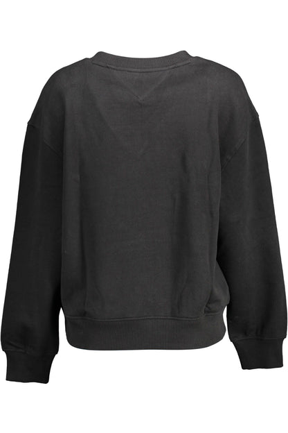 Black Cotton Sweater