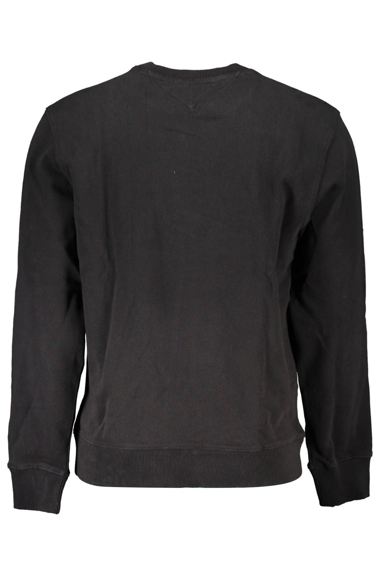 Black Cotton Sweater