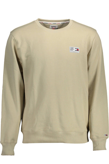 Beige Cotton Sweater