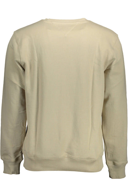 Beige Cotton Sweater