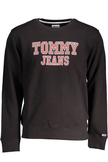 Black Cotton Sweater